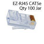 EZ-RJ45 Cat5/5e Connector 100 pc Jar