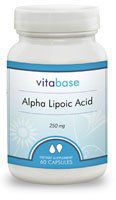 Alpha Lipoic Acid (250 mg) 60 Vegicaps per Bottle (2 Pack)