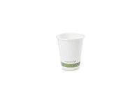 Vegware LV-8G 8oz White hot Cup (Case of 1000)