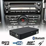 Stereo Bluetooth Handsfree A2DP USB SD AUX MP3 WMA CD Changer Adapter Interface Car Kit Mini Cooper R50 R52 R53 Boost Radio