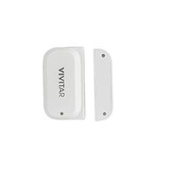 Vivitar WT06 Smart Home Security WiFi Door Sensor, Sends Alert Once Sensor is Triggered, Simple Wi-Fi Setup with App, Individual Tag Settings, Super Low Energy Consumption, White