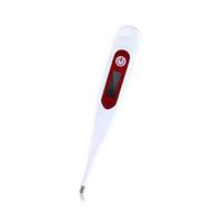 Thermometers - Ear and Forehead Thermometer for Children, Adults, Indoors, Outdoors, Easy to Carry, (Size: 5.2 * 0.8 * 0.4 Inches, Color: Green, Red) (Color : Red, Size : 5.2 * 0.8 * 0.4 inch)