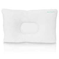 Xtra-Comfort Firm Orthopedic Pillow - Neck Support Pain Relief for Back and Side Sleepers - Therapeutic Memory Foam Core Sleep Cushion - Chiropractic Ergonomic Contours for Head and Spine Alignment