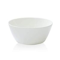 Bowl Bowl, home creative bone china tableware, exquisite transparent, full size, pasta dessert fruit salad bowl soup bowl porridge bowl, can be used in microwave oven, pure white Hotel tableware home