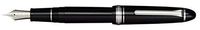 Sailor 1911 Large Black ST 21K Gold Rhodium Plating Broad Point Fountain Pen - 11-2024-620