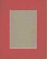 Pack of 10 8x10 Sunset Orange Picture Mats Bevel Cut for 5x7 Pictures