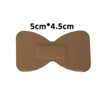 20/50/100 Pcs First Aid Waterproof Wound Plaster Medical Anti-Bacteria Band Aid for Home Travel First Aid Kit Emergency Kits Fingertip (5x4.5 cm) 100 pcs