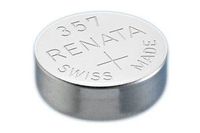 Renata 357 Button Cell watch battery