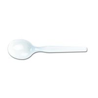 Dixie SM207 Plastic Cutlery, Mediumweight Soup Spoon (Pack of 100)