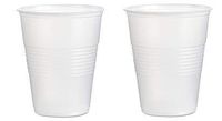 Boardwalk TRANSCUP16CT Translucent Plastic Cold Cups, 16oz (Case of 1000) (2-(Case of 1000))