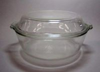 Pyrex Vintage Model 023-623-B Clear Dish with Lid