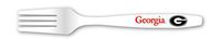 NCAA Georgia Bulldogs Disposable Plastic Forks, Pack of 20