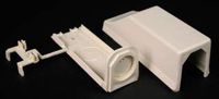 Wiremold 810A2 NM ENT END FTG 800 Ivory, White