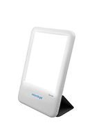 Nature Bright Sun Joy 10000 LUX Light Therapy and Make Up Light and Circadian Task Lamp 3 in 1 Portable Travler Size (F6060)