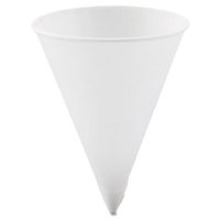 Solo Cup Company Scc 42R Rlld Rim Ppr Cone Cup 4.25Oz WHI 25/200 SCC 42R
