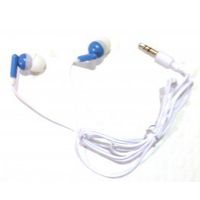 TFD Supplies Wholesale Bulk Earbuds Headphones 100 Pack for iPhone, Android, MP3 Player - Blue