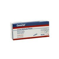 BSN-JOBST Coverlet Fabric Adhesive Bandages (1 1/4 Oval Spot Bandage by BSN-JOBST