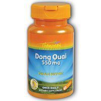 Dong Quai, 550 MG, 60 Caps by Thompson (Pack of 2)