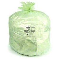 Heritage Bag BioTuf Compostable Bag - 34 x 48, 1.0 mil - 32 Gallon (Case of 100)