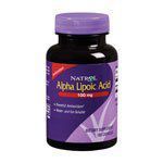 Natrol Brain, Vitality & Anti-Aging Alpha Lipoic Acid 100 mg 100 capsules (a)