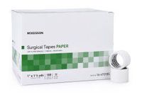 McKesson Paper Medical Tape 1" X 1.5 Yd 1 Box, 100 Rolls/Box 16-47310S