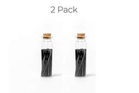 40 Decorative Matches, Premium Wooden Matches | Artisan Matches for Candles, Black Safety Matches for Lighting Candles with Match Striker On The Bottle | Perfect Candle Accessories, Home Decor