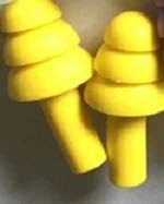 Silicone Earplugs 6Pairs Box-Packed Comfort earplugs Noise Reduction Silicone Soft Ear Plugs Swimming Silicone Earplugs Protective for Sleep (Yellow)