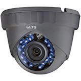 LTS Platinum 1.3MP 720p HD-TVI Eyeball IR Turret Camera: 3.6mm, Black, 65 ft Infrared, IP66, 12v DC, ICR, OSD/UTC, 3yr