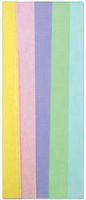 Cindus Party Supplies Tissue Wrap Half Folds Combo Packs 20 inch x 24 inch 10 Pack Pastel Mix TGW8900-55 (6-Pack)