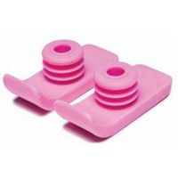 Lumex 603210P Walker Glide Skis 1", Color Pink - 2EA/PR