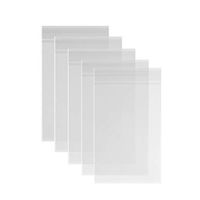 200ct Adhesive Treat Bags 3 x 4 Clear - 1.4 mils Thick Self Sealing OPP Plastic Bags/Clear Flat Resealable Cello (3" x 4")