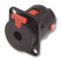 Phone Connectors 1/4" LOCKING JACK BK (1 piece)