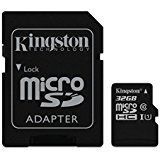 Professional Kingston 32GB Samsung Galaxy Mega 2 MicroSDHC Card with custom formatting and Standard SD Adapter! (Class 10, UHS-I)