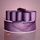 Krafty Klassics 1 Roll of Solid Color Grosgrain Ribbon (2 1/4" x 25 yds, Purple Haze)