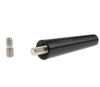 Cuque Antenna, Universal FM AM Auto Radio Aerial Antenna 2.2 Inch Mini Roof Reception Antenna Black