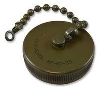 AMPHENOL INDUSTRIAL 9760-32 RECEPTACLE PROTECTION CAP, METAL