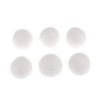 CosCosX 6 Pcs Wool Dryer Balls Premium Reusable 100% Natural New Zealand Wool Organic Fabric Softener Laundry Dryer Reduce Wrinkles&Saves Drying Time Balls Cut Energy Costs