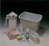 Medikmark Admission Kit Gray Latex Free Includes Carafe Soap Dish Emesis Basin Etc - Model adm200