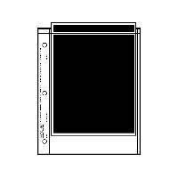 Printfile 1-8X10 Negative 100 Pack - Printfile 8101HB100