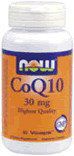 CoQ10 30 mg Vegetarian 60 Vcaps from NOW Foods