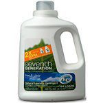 Seventh Generation Laundry Products Free & Clear High Efficiency Liquid 100 fl. oz. (64 Loads) (a) - 2pc