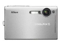 Disc. Coolpix S5 Slim Point and Shoot Digital Camera, 6 Megapixel, 3x Optical, 4x Digital Zoom, 2.5" LCD Screen - Silver - - Refurbished By Nikon U.S.A.