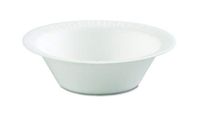 White Unlaminated Foam Bowl (Case of 1000)
