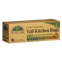 IF YOU CARE BAG KTCHN 13GAL TALL CMPSTBLE, 12 BG