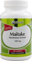 Vitacost Maitake Mushroom Extract - Standardized - 500 mg - 100 Capsules