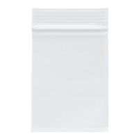 Plymor Zipper Reclosable Plastic Bags, 2 Mil, 3" x 4" (Pack of 100)
