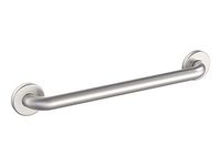 WingIts WGB5SS16 STANDARD Grab Bar, Concealed Mount, Satin Stainless Steel, 16-Inch Length by 1.25-Inch Diameter
