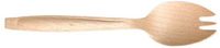 Perfect Stix Green Spork 145-1000ct Birchwood Compostable Cutlery Spork, 5.7" Length (Pack of 1000)