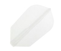 Cosmo Darts 6 Pack Fit Flight - Slim Dart Flight (Natural White)