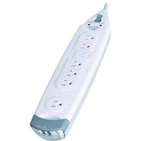 Belkin 7-Outlet SurgeMaster Home Series Power Strip Surge Protector with 6-Foot Power Cord, 1045 Joules (F9H710-06) (Renewed)